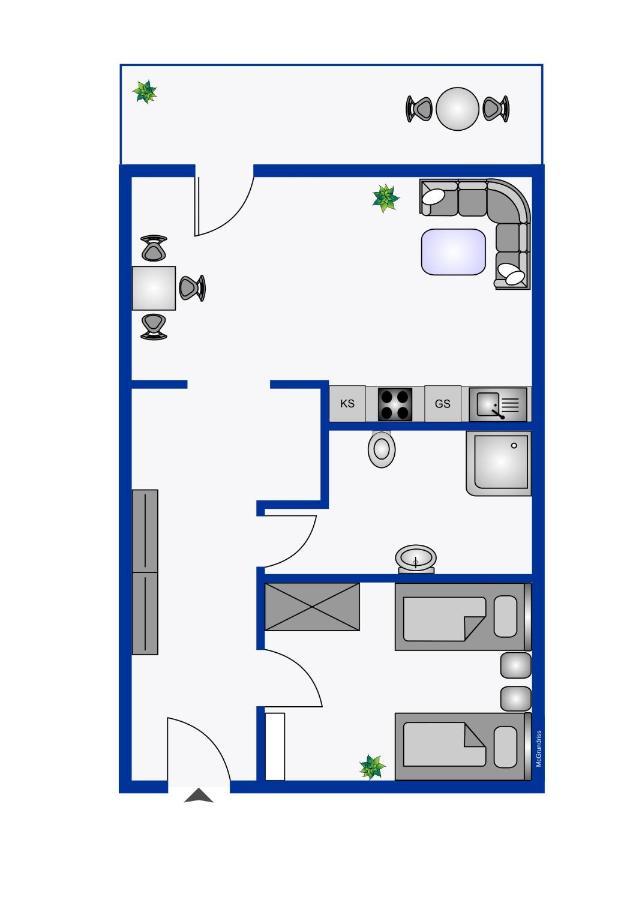 Ferienwohnung Beeke 비크아프포르 외부 사진